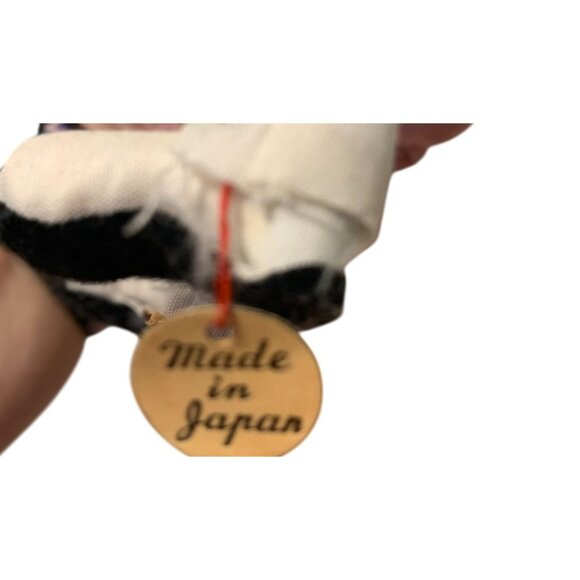 Made In Japan Vintage Figure Doll Pediatrition Holding Baby Mario Paper Mache Ha - Picture 3 of 4